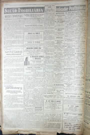 Página do jornal Unitário de junho de 1950