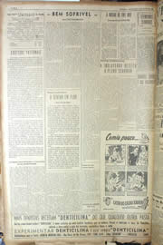 Página do jornal Unitário de junho de 1950
