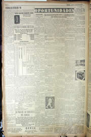 Página do jornal Unitário de junho de 1950