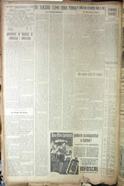Página do jornal Unitário de junho de 1950