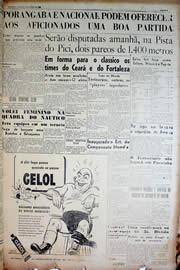 Página do jornal Unitário de junho de 1950