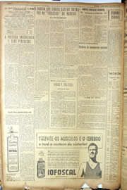 Página do jornal Unitário de junho de 1950