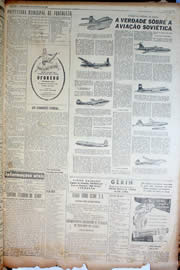 Página do jornal Unitário de junho de 1950