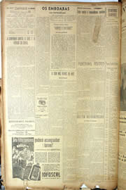 Página do jornal Unitário de junho de 1950