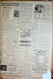 Página do jornal Unitário de junho de 1950