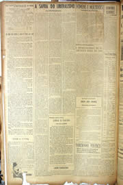 Página do jornal Unitário de junho de 1950