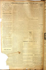 Página do jornal Unitário de junho de 1950