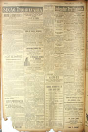 Página do jornal Unitário de julho de 1950