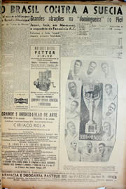 Página do jornal Unitário de julho de 1950