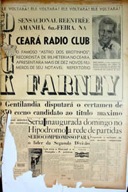Página do jornal Unitário de agosto de 1950