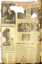 Página do jornal Unitário de agosto de 1950