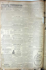 Página do jornal Unitário de agosto de 1950