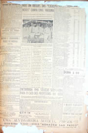Página do jornal Unitário de setembro de 1950