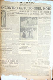 Página do jornal Unitário de setembro de 1950