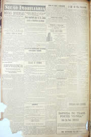 Página do jornal Unitário de setembro de 1950