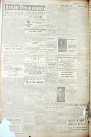 Página do jornal Unitário de setembro de 1950