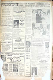 Página do jornal Unitário de setembro de 1950