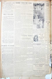 Página do jornal Unitário de setembro de 1950