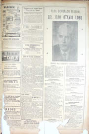 Página do jornal Unitário de setembro de 1950