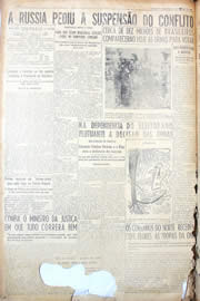 Página do jornal Unitário de outubro de 1950