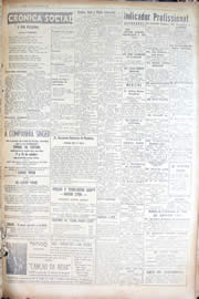 Página do jornal Unitário de outubro de 1950