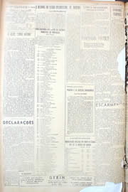 Página do jornal Unitário de outubro de 1950