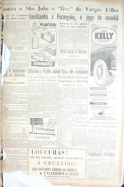 Página do jornal Unitário de outubro de 1950