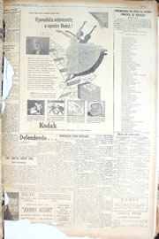 Página do jornal Unitário de outubro de 1950