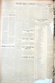 Página do jornal Unitário de outubro de 1950