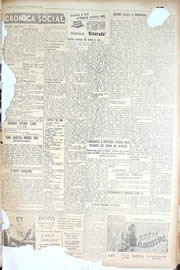 Página do jornal Unitário de outubro de 1950
