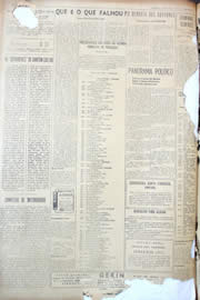 Página do jornal Unitário de outubro de 1950