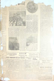 Página do jornal Unitário de novembro de 1950