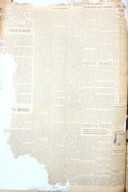 Página do jornal Unitário de novembro de 1950