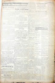 Página do jornal Unitário de dezembro de 1950