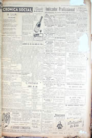 Página do jornal Unitário de dezembro de 1950