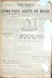 Página do jornal Unitário de dezembro de 1950