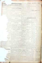 Página do jornal Unitário de dezembro de 1950