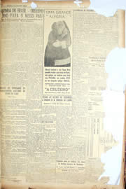 Página do jornal Unitário de dezembro de 1950