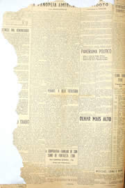 Página do jornal Unitário de dezembro de 1950