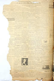 Página do jornal Unitário de dezembro de 1950