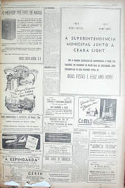 Página do jornal Unitário de dezembro de 1950