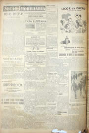 Página do jornal Unitário de dezembro de 1950