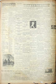 Página do jornal Unitário de dezembro de 1950