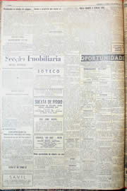 Página do jornal Unitário de janeiro de 1952