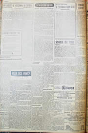 Página do jornal Unitário de janeiro de 1952