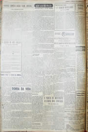 Página do jornal Unitário de janeiro de 1952