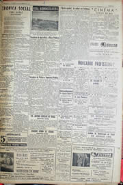 Página do jornal Unitário de janeiro de 1952