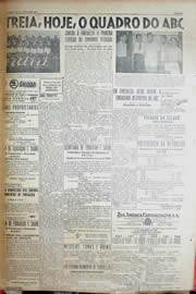 Página do jornal Unitário de janeiro de 1952