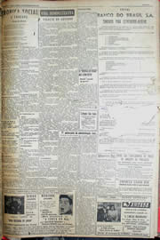 Página do jornal Unitário de fevereiro de 1952
