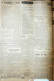 Página do jornal Unitário de março de 1952